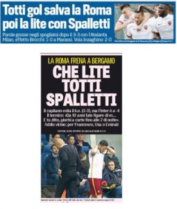 Extraits de journaux italiens