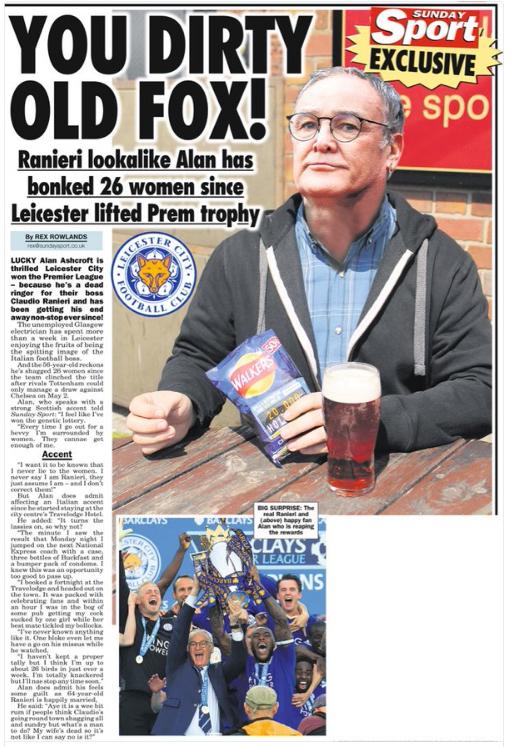 Sosie de Claudio Ranieri