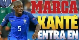 Une du journal Marca du 29 juin 2016