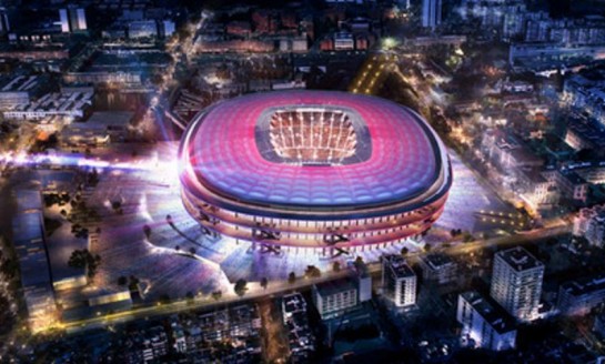 Le Barça dévoile son nouveau Camp Nou