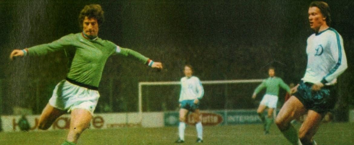 Jean-Michel Larqué et Oleh Blockine