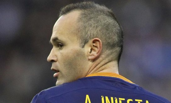 Le compte à rebours débute pour Iniesta au Barça