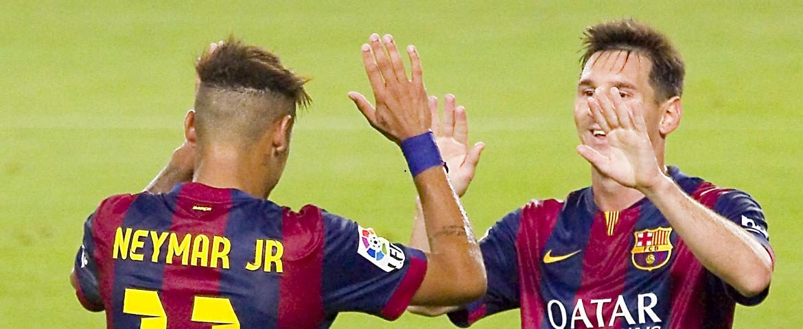 Lionel Messi et Neymar