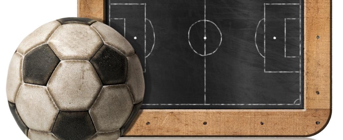 Ballon et tableau noir