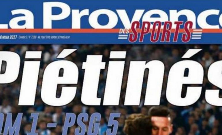 OM – PSG : les Parisiens encensés, les Marseillais « piétinés » par la presse