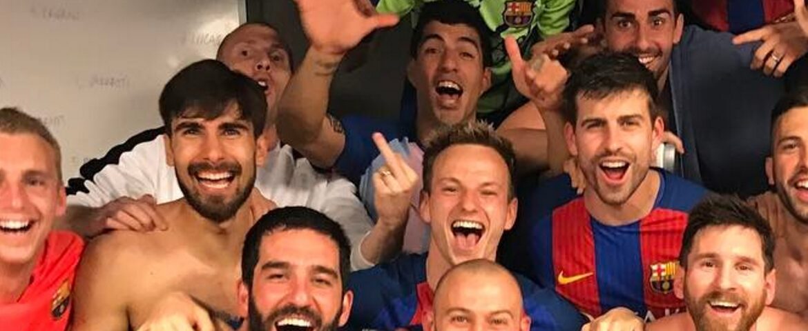 Jérémy Mathieu et le Barça