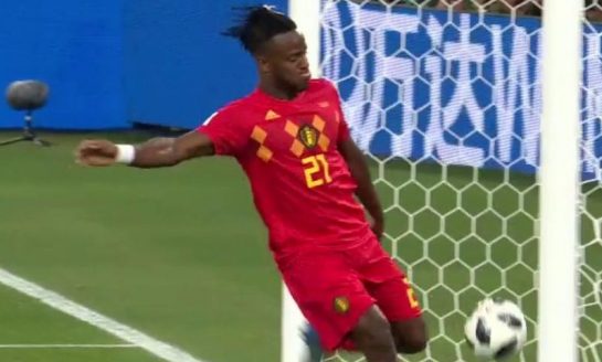 Coupe du monde : Batshuayi s’explose le nez et préfère en rire