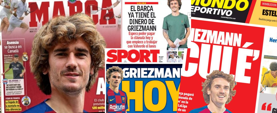 Le transfert d'Antoine Griezmann au Barça