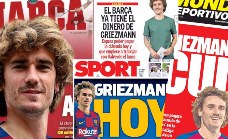 Mercato / Barça : la presse espagnole est bouillante pour Griezmann !