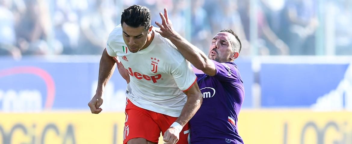 Franck Ribéry et Cristiano Ronaldo