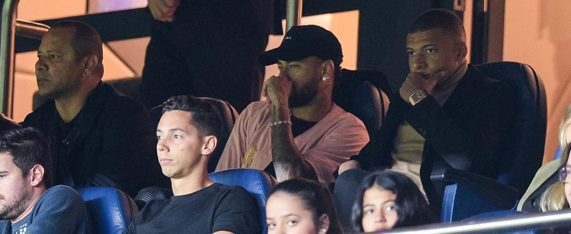 Neymar et Kyliaan Mbappé