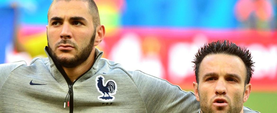 Mathieu Valbuena et Karim Benzema
