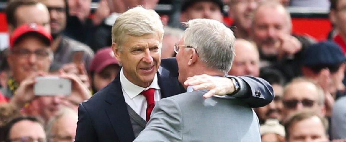 Arsène Wenger et Sir Alex Ferguson