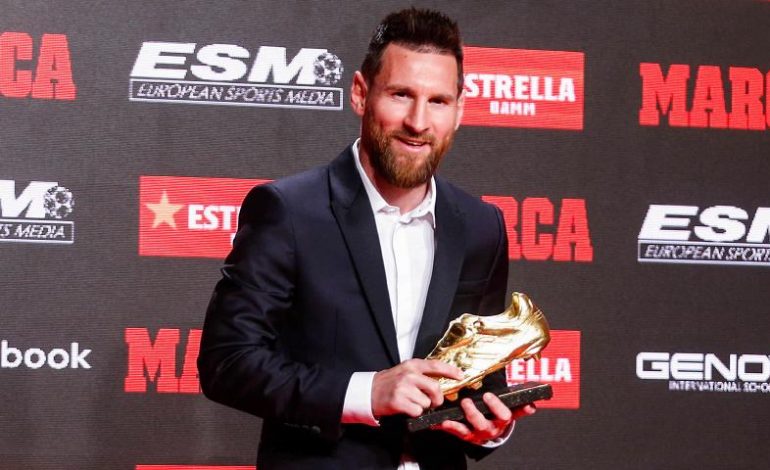 Soulier d&rsquo;Or : Messi fait enrager Ronaldo