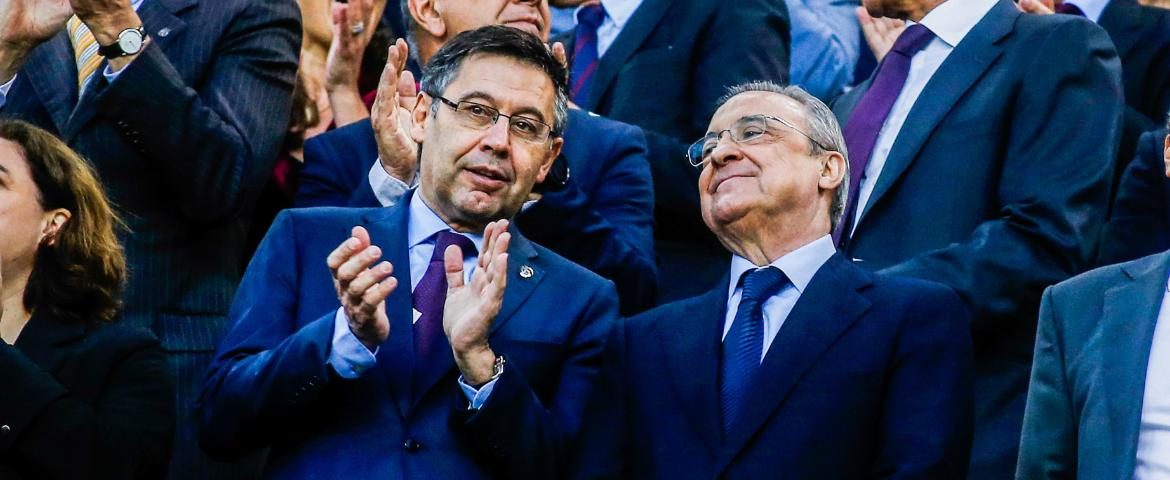 Florentino Pérez et Josep Maria Bartomeu