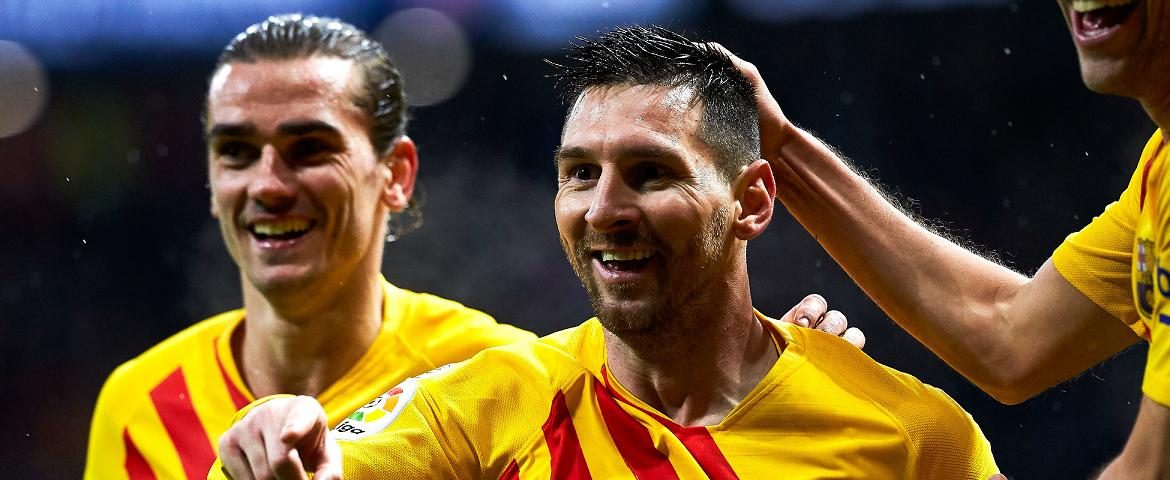 Lionel Messi et Antoine Griezmann