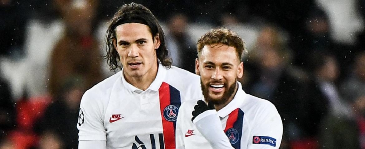 Edinson Cavani et Neymar