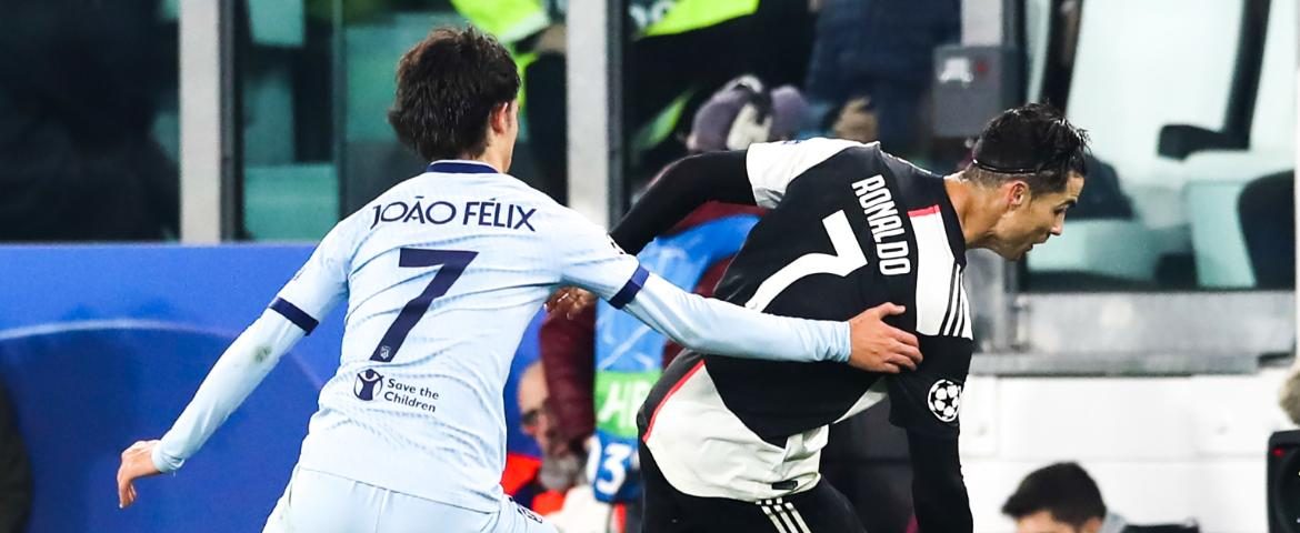 João Félix et Cristiano Ronaldo