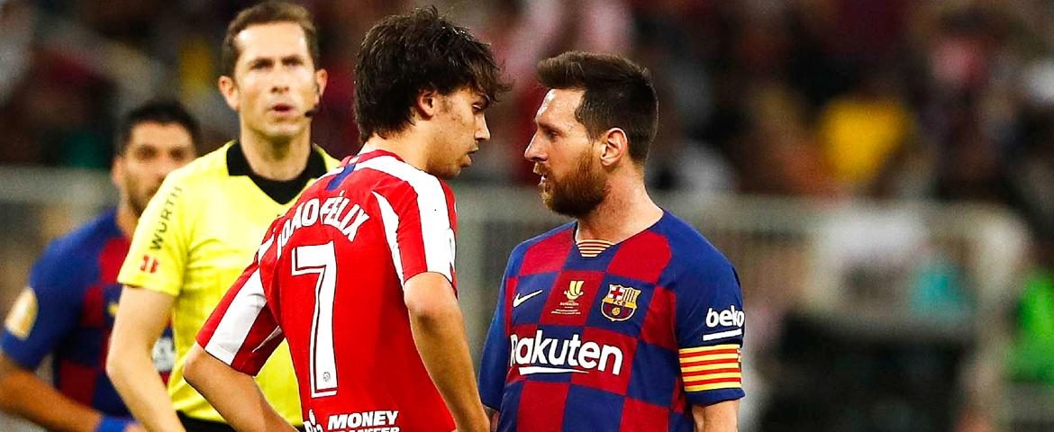 Lionel Messi et Joao Felix