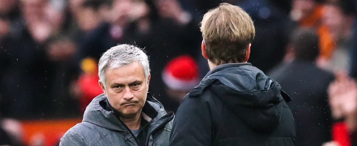 José Mourinho et Jürgen Klopp