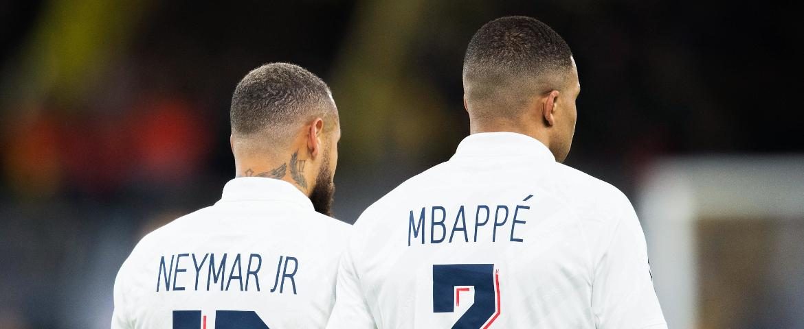 Kylian Mbappé et Neymar