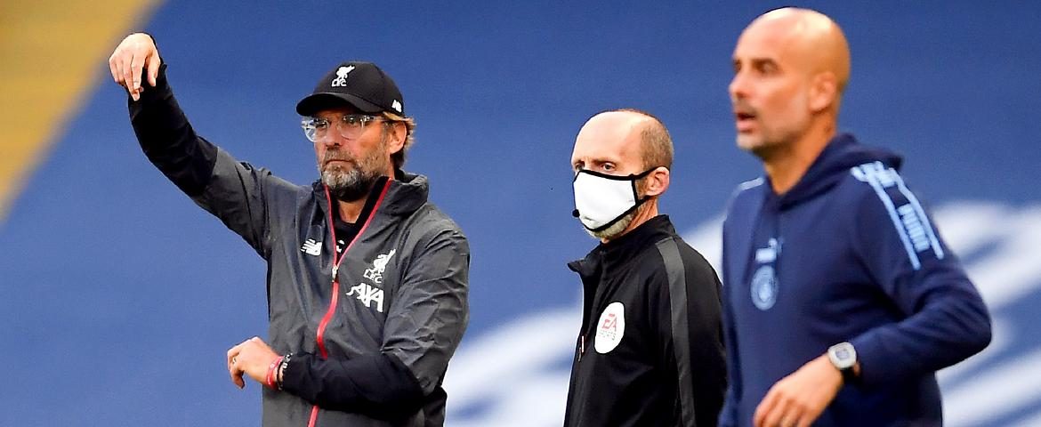 JÜrgen Klopp et Pep Guardiola