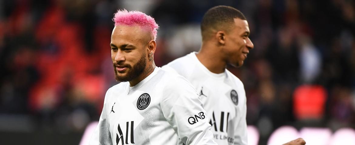 Neymar et Kylian Mbappé