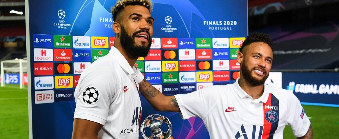 Choupo Moting et Neymar