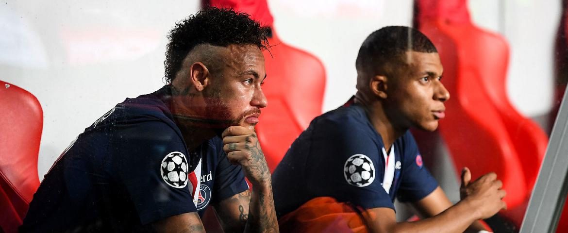 Neymar et Kylian Mbappé
