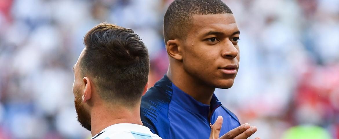 Messi et Mbappé