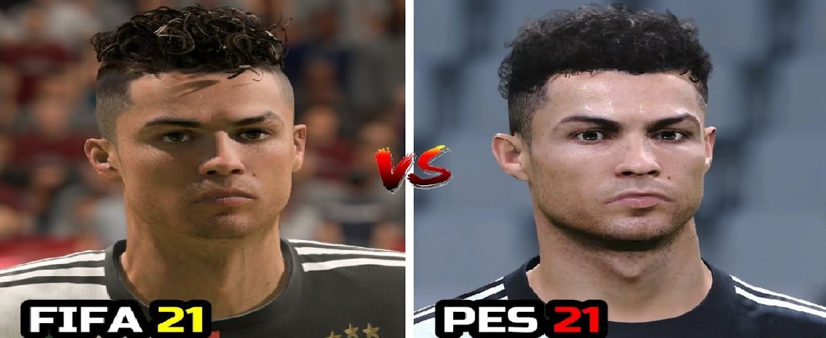 Comparatif PES 21 FIFA 21