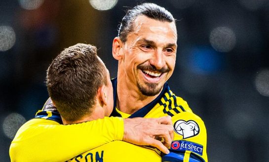 Suède : décisif, Ibrahimovic est comme un gamin