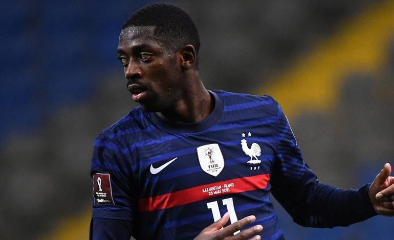 Equipe de France : Dembélé déterre une taupe et marque des points