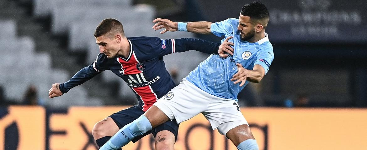 Marco Verratti et Riyad Mahrez