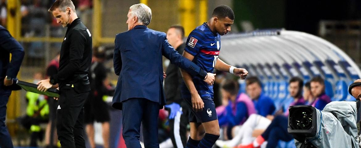 Deschamps et Mbappé