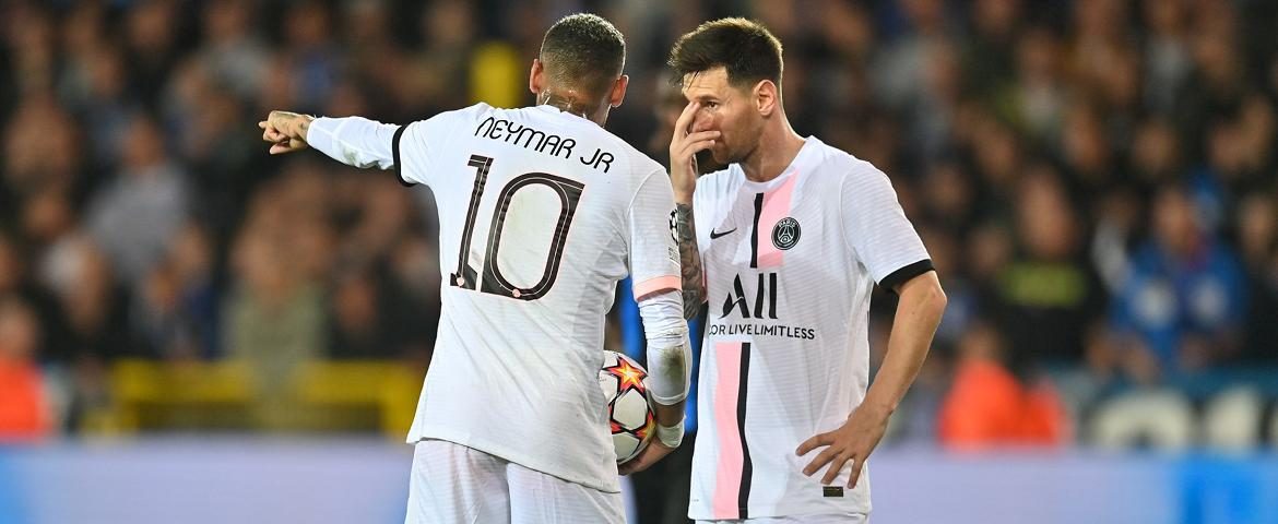PSG : Neymar et Messi