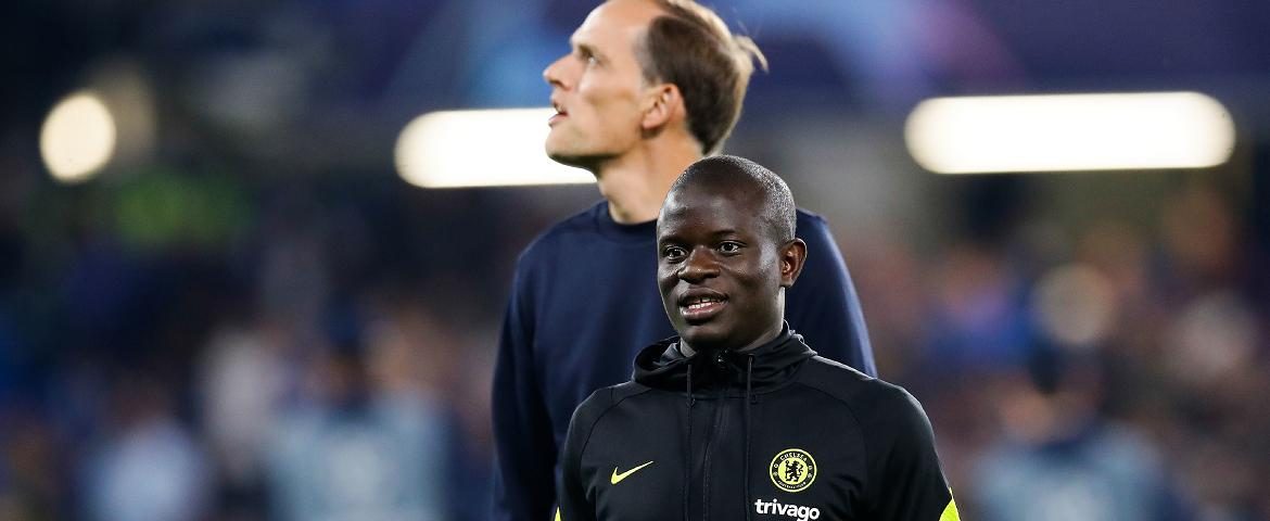 Thomas Tuchel et N'Golo Kanté