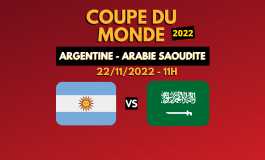 Coupe du monde : Argentine – Arabie Saoudite, voir le match en direct streaming + les meilleures cotes