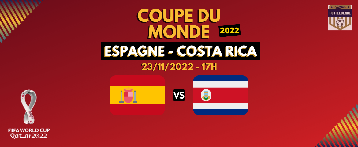 Espagne Costa Rica streaming