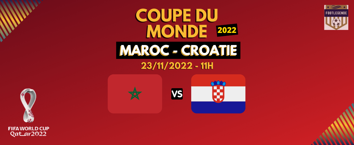 voir le match Maroc Croatie