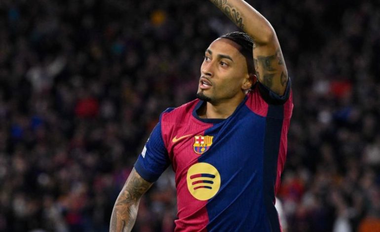 Barça : snobé par The Best, Raphinha répond à sa manière