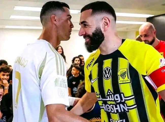 Cristiano Ronaldo et Benzema