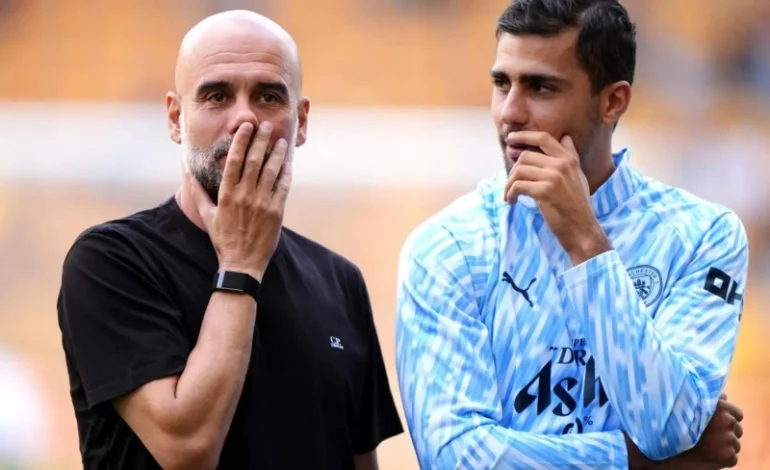 Manchester City : Guardiola ouvre la porte à un départ de Rodri