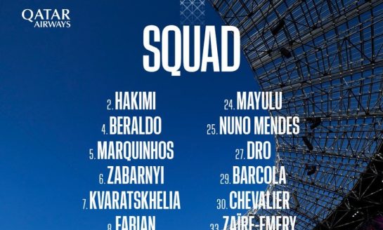 PSG - Arsenal : le groupe complet parisien pour la finale de la Ligue des champions