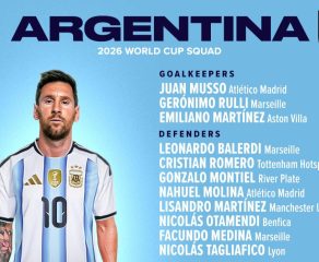 Coupe du monde 2026 : Argentine a dévoilé sa liste officielle