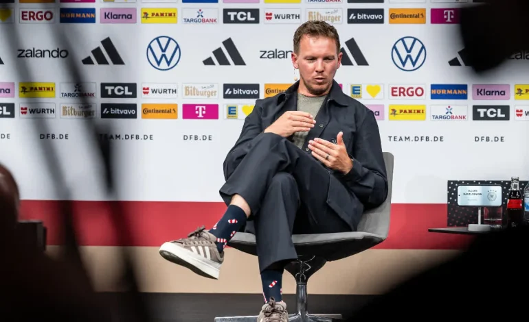 Allemagne : polémique autour des chaussettes de Julian Nagelsmann