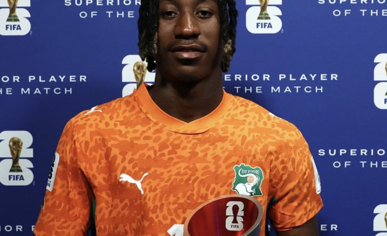 Côte d’Ivoire – Équateur : qui est Yan Diomandé, le prodige de 19 ans élu homme du match ?