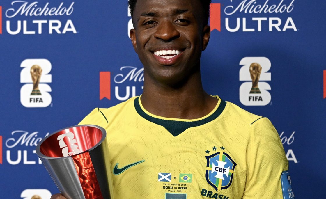Brésil : Vinicius Junior enchaîne trois titres d’homme du match et porte la Seleção