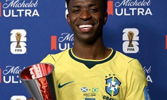 Brésil : Vinicius Junior enchaîne trois titres d’homme du match et porte la Seleção