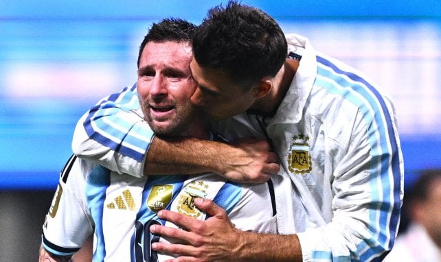 Messi pleurs